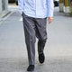 TWILL SEMI EASY TROUSERS