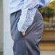 TWILL SEMI EASY TROUSERS