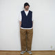 WRINKLE WASHER POPLIN VEST