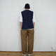 WRINKLE WASHER POPLIN VEST