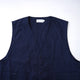 WRINKLE WASHER POPLIN VEST