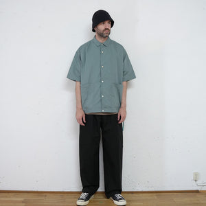 WRINKLE WASHER POPLIN WIDE SHT