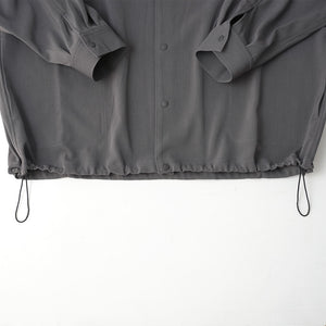 PE TWILL JERSEY COACH JACKET – MANUAL ALPHABET ONLINE STORE