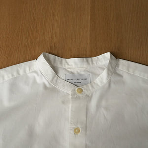 LOOSE FIT BAND COLLAR S/S SHT（再入荷）