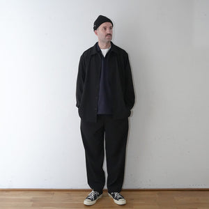 PE TWILL JERSEY TAPERD PANTS 26SS – MANUAL ALPHABET ONLINE STORE