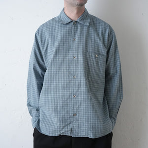 DOBBY CHECK L/S SHIRTS – MANUAL ALPHABET ONLINE STORE