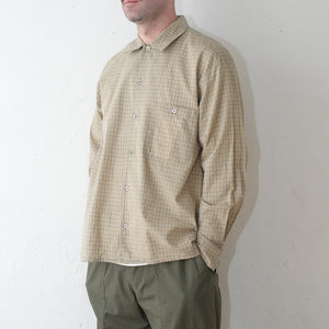 DOBBY CHECK L/S SHIRTS – MANUAL ALPHABET ONLINE STORE