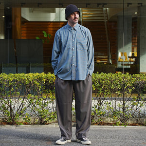BLUR CHECK LOOSE FIT RC SHIRTS – MANUAL ALPHABET ONLINE STORE