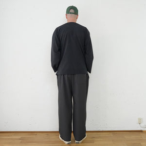 4WAY NYLON EASY WIDE PANTS 25SS