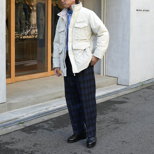 MANUAL ALPHABET×NANGA  FIELD DOWN JACKET