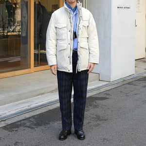 MANUAL ALPHABET×NANGA  FIELD DOWN JACKET