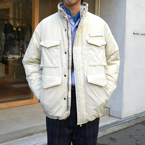 MANUAL ALPHABET×NANGA  FIELD DOWN JACKET
