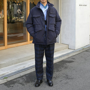 MANUAL ALPHABET×NANGA  FIELD DOWN JACKET