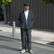 4WAY NYLON EASY WIDE PANTS 25SS