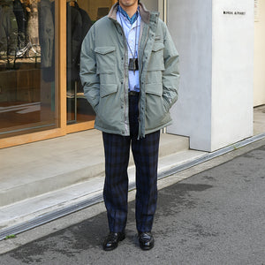 MANUAL ALPHABET×NANGA  FIELD DOWN JACKET