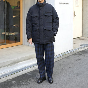 MANUAL ALPHABET×NANGA  FIELD DOWN JACKET