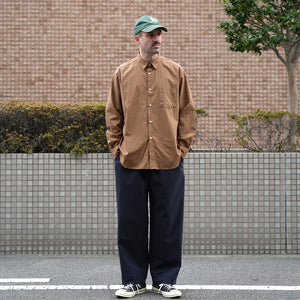 新色追加】WASHER BROAD LOOSE FIT R/C SHIRTS – MANUAL ALPHABET
