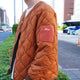 NANGA×MANUAL ALPHABET CMR REVERSLE DOWN JACKET