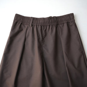 GREYカラー追加入荷】T/W/R TROPICAL TUCK WIDE PANTS – MANUAL
