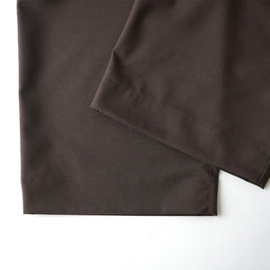 GREYカラー追加入荷】T/W/R TROPICAL TUCK WIDE PANTS – MANUAL