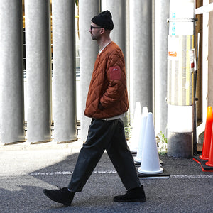 NANGA×MANUAL ALPHABET CMR REVERSLE DOWN JACKET