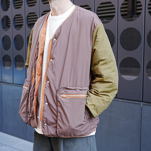 NANGA×MANUAL ALPHABET CMR REVERSLE DOWN JACKET