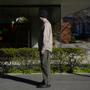 LINEN CANVAS LOOSE FIT B/C SHIRTS – MANUAL ALPHABET ONLINE STORE