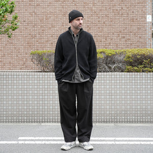 ALL TIME RIB ZIP KNIT 25AW