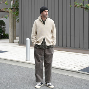 ALL TIME RIB ZIP KNIT 25AW