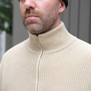 ALL TIME RIB ZIP KNIT 25AW