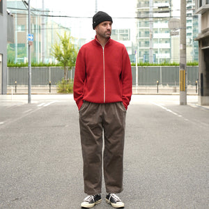 ALL TIME RIB ZIP KNIT 25AW