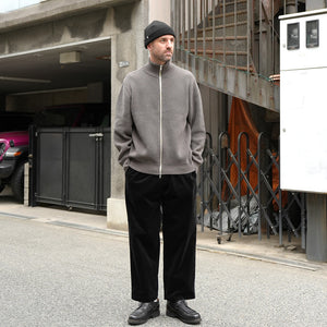 ALL TIME RIB ZIP KNIT 25AW