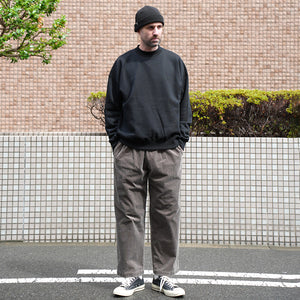 AZUMA BRUSHED SWEAT CREWNECK 25AW