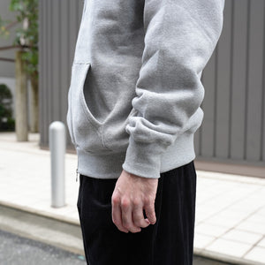 AZUMA BRUSHED SWEAT FULLZIP 25AW