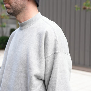 AZUMA BRUSHED SWEAT CREWNECK 25AW