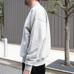 AZUMA BRUSHED SWEAT CREWNECK 25AW