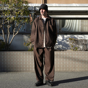 Tiga★プロフ必読★ページ GREYカラー追加入荷】T/W/R TROPICAL TUCK WIDE PANTS – MANUAL