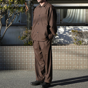 GREYカラー追加入荷】T/W/R TROPICAL TUCK WIDE PANTS – MANUAL