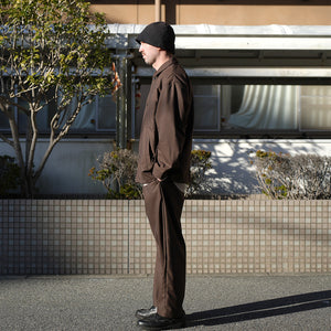 GREYカラー追加入荷】T/W/R TROPICAL TUCK WIDE PANTS – MANUAL