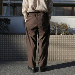 GREYカラー追加入荷】T/W/R TROPICAL TUCK WIDE PANTS – MANUAL
