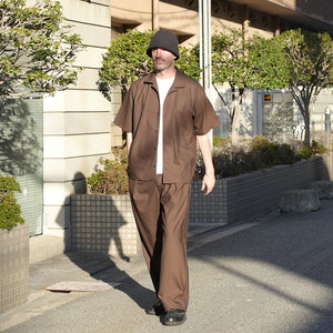 GREYカラー追加入荷】T/W/R TROPICAL S/S OPEN COLLAR SHIRTS – MANUAL