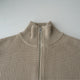 ALL TIME RIB ZIP KNIT 25AW