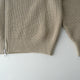 ALL TIME RIB ZIP KNIT 25AW