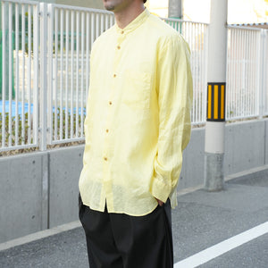 LINEN CANVAS LOOSE FIT B/C SHIRTS – MANUAL ALPHABET ONLINE STORE