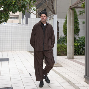 GREYカラー追加入荷】T/W/R TROPICAL TUCK WIDE PANTS – MANUAL