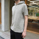 【Kepani】 FOODED PULL OVER TEE