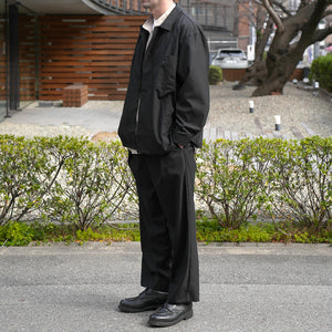 GREYカラー追加入荷】T/W/R TROPICAL TUCK WIDE PANTS – MANUAL