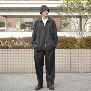 GREYカラー追加入荷】T/W/R TROPICAL TUCK WIDE PANTS – MANUAL