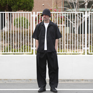 GREYカラー追加入荷】T/W/R TROPICAL S/S OPEN COLLAR SHIRTS – MANUAL