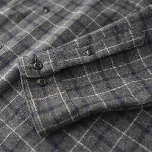 WOOL LOOSE FIT R/C SHT